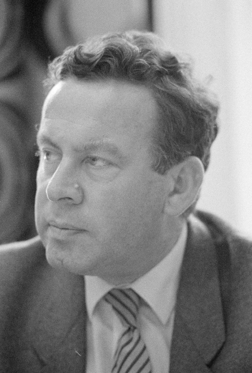 A photo of Ad Lansink, inventor of the Lansink Ladder, the waste management hierarchy widely used today that directs how governments shape the policy of their waste management.
